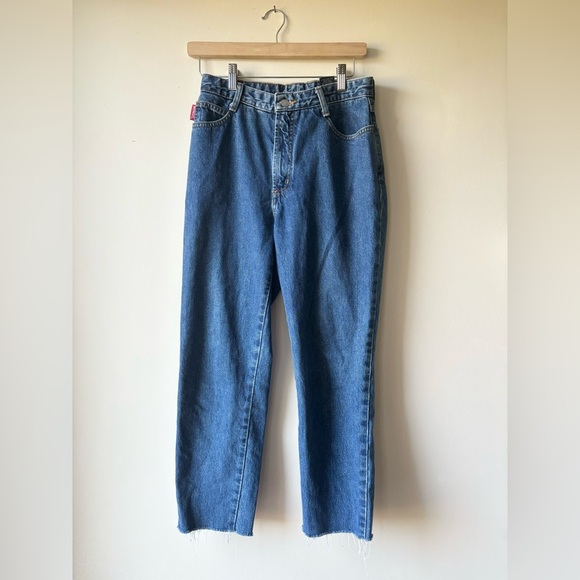 VINTAGE BONGO | Raw hem Straight ankle Jean | 9 - Picture 2 of 6